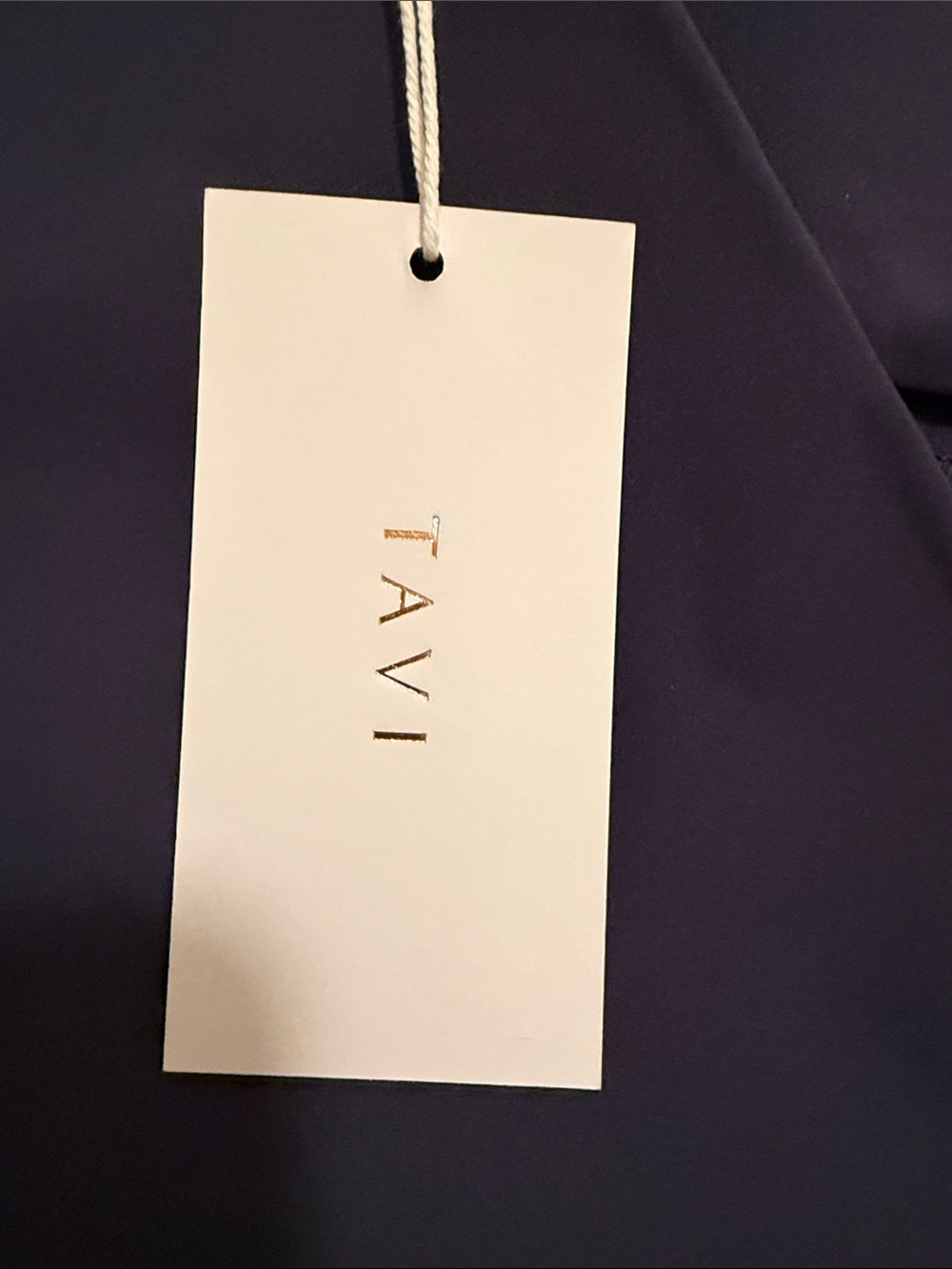 Tavi Navy High Waisted 7/8 Tight Leggings Large Navy - Picture 3 of 7